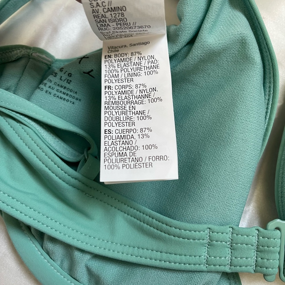 Roxy Nwot Underwire Lightly Padded Adjustable Str… - image 7